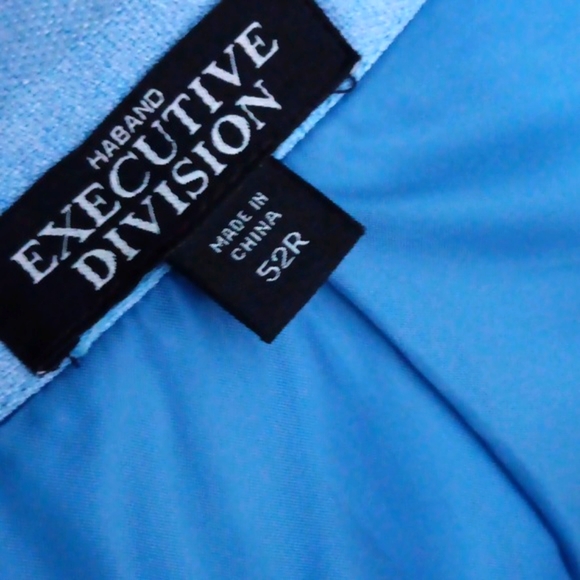 HABAND EXECUTIVE DIVISION MEN'S DELUXE (2) BUTTON BLAZER (CHINA) - Picture 11 of 17